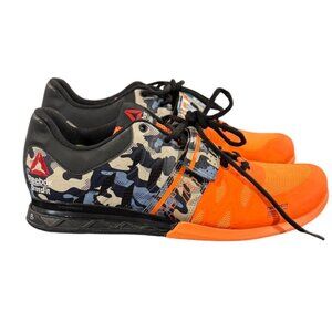 Reebok Mens CrossFit CF74 V67580 Orange Casual Shoes Sneakers Size 9